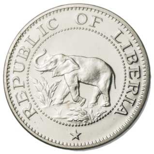 Liberia 5-CENTS (KM14)
